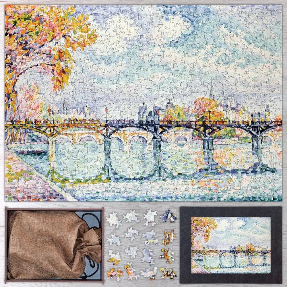 The Pont des Arts Puzzle - PuzzlesPrint