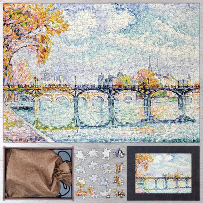 The Pont des Arts Puzzle - PuzzlesPrint