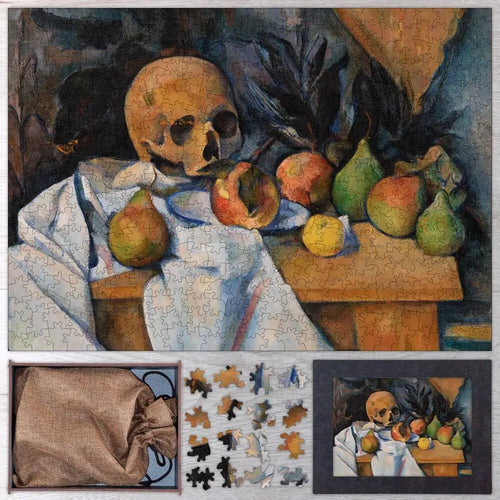 Still Life with Skull Puzzle - PuzzlesPrint
