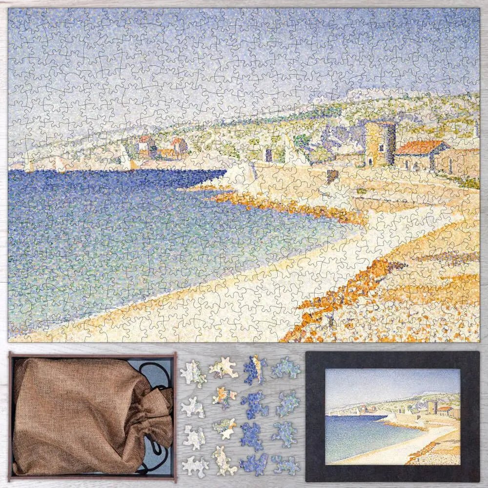 The Jetty at Cassis, Opus 198 Puzzle - PuzzlesPrint