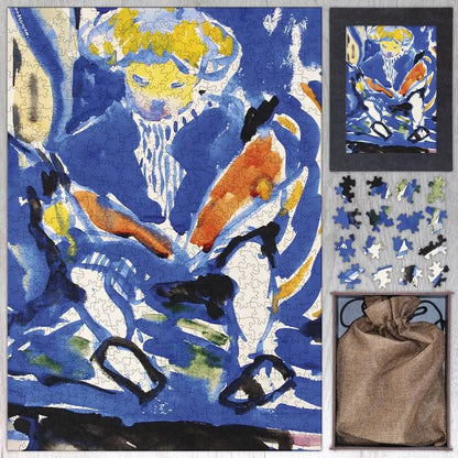 Child Reading Puzzle - PuzzlesPrint