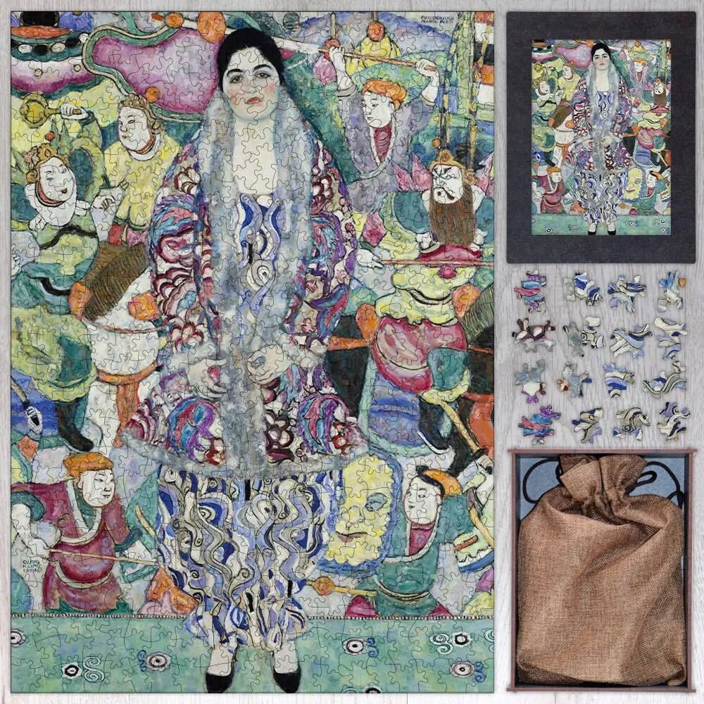 Portrait of Friederike Maria Beer Puzzle - PuzzlesPrint