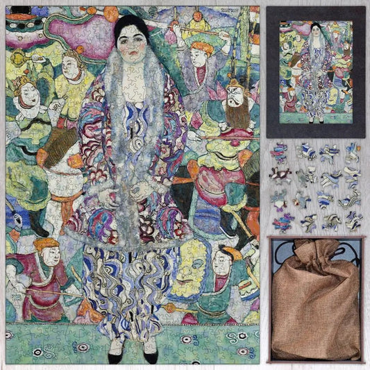 Portrait of Friederike Maria Beer Puzzle - PuzzlesPrint