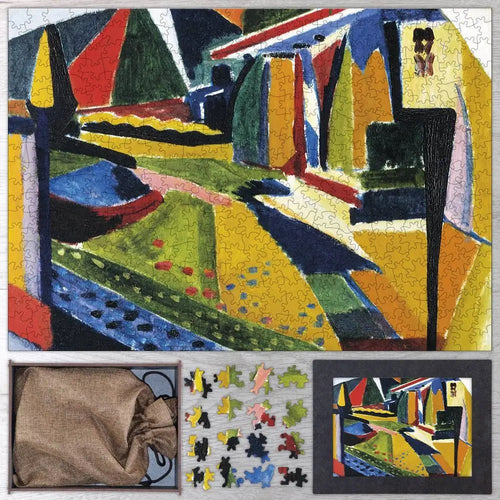 Abstract Landscape Puzzle - PuzzlesPrint