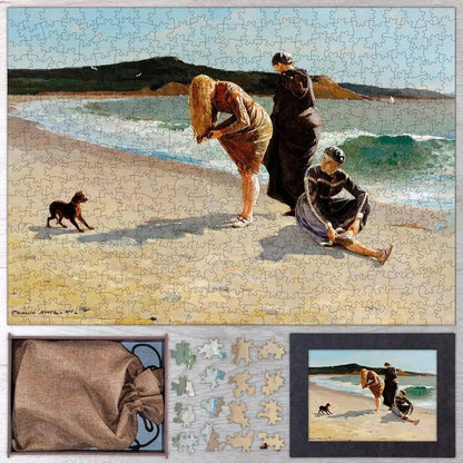 Eagle Head, Manchester, Massachusetts (High Tide) Puzzle - PuzzlesPrint