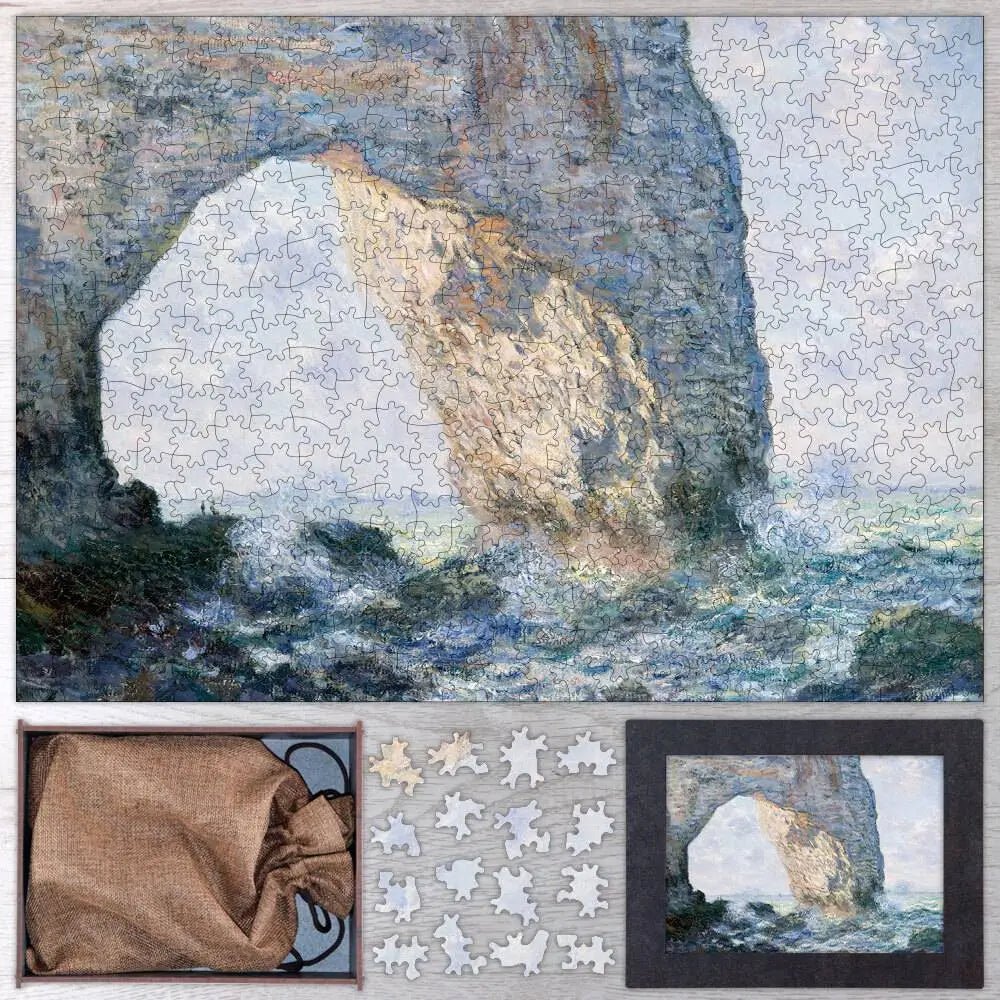 The Manneporte (Étretat) Puzzle - PuzzlesPrint