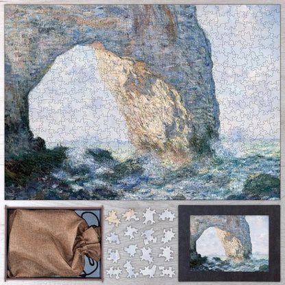 The Manneporte (Étretat) Puzzle - PuzzlesPrint