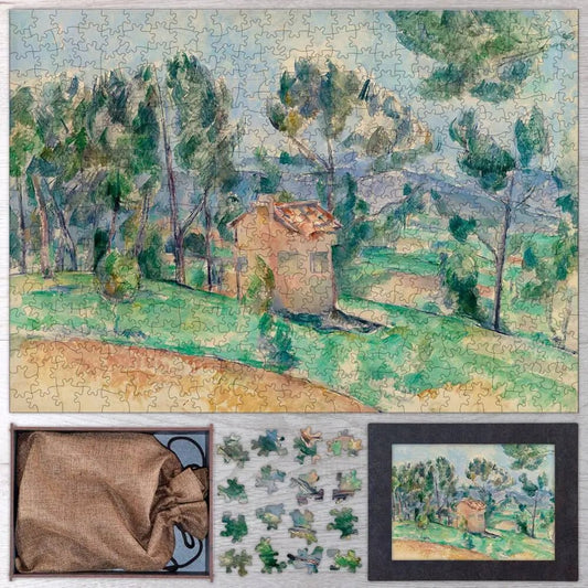 Hunting Cabin in Provence Puzzle - PuzzlesPrint