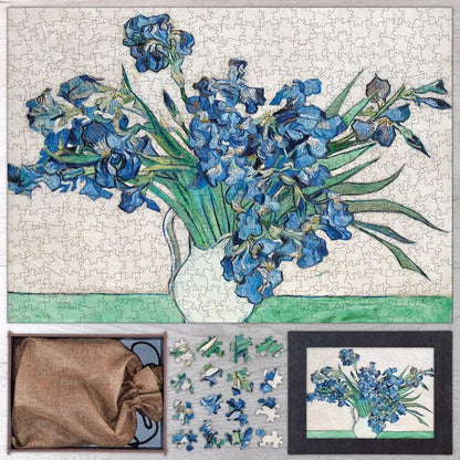 Still Life, Vase With Irises Puzzle - PuzzlesPrint
