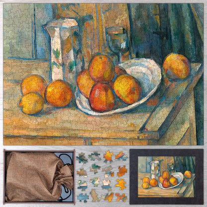 Still Life with Milk Jug and Fruit Puzzle - PuzzlesPrint