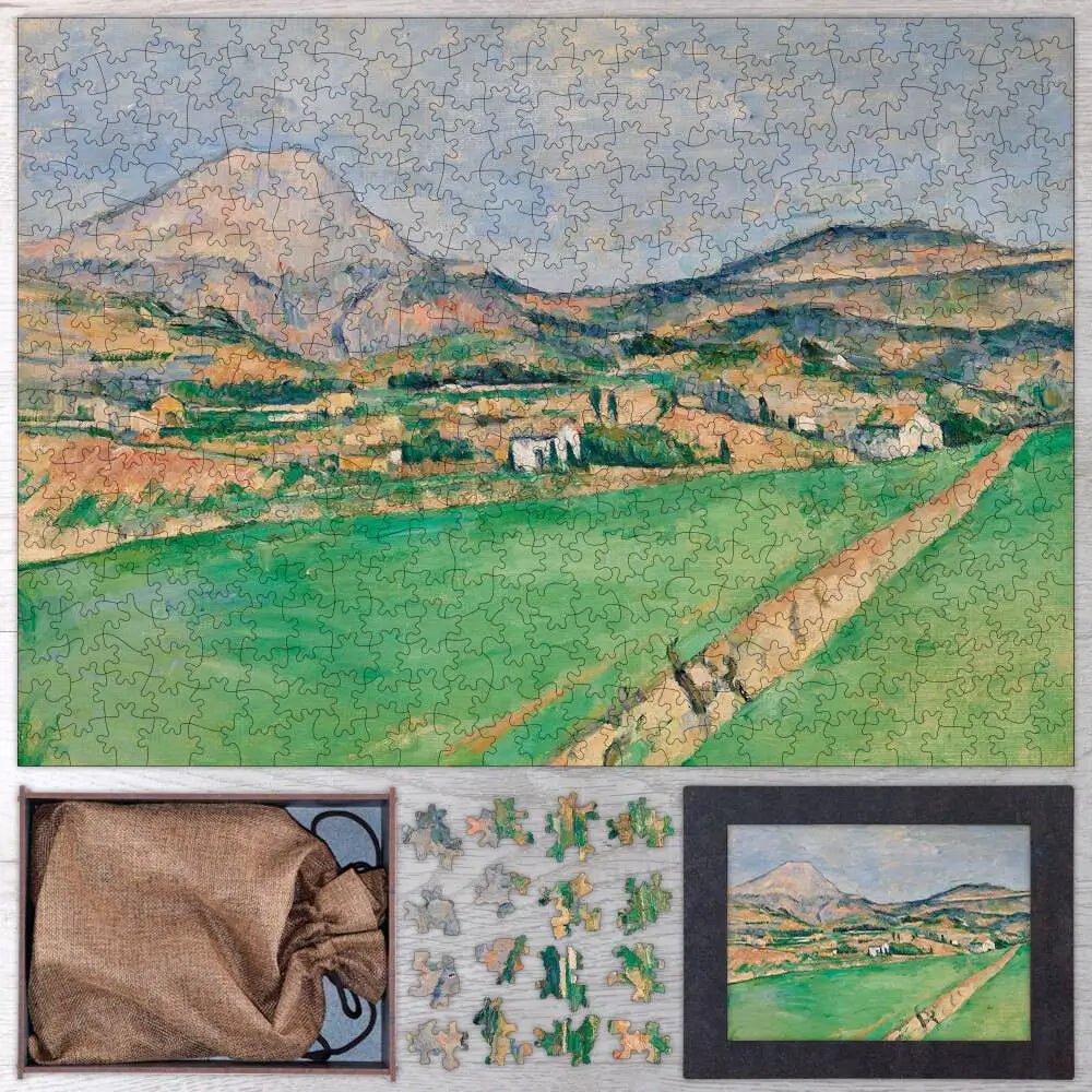 Toward Mont Sainte - Victoire Puzzle - PuzzlesPrint