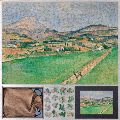 Toward Mont Sainte - Victoire Puzzle - PuzzlesPrint