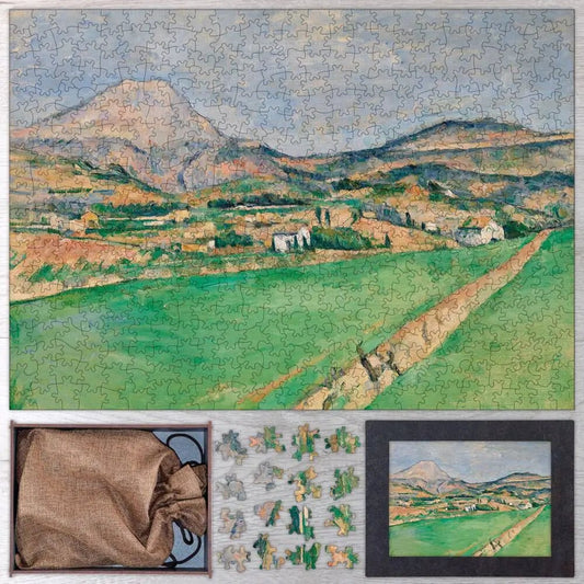 Toward Mont Sainte - Victoire Puzzle - PuzzlesPrint