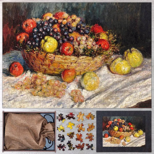 Apples and Grapes Puzzle - PuzzlesPrint