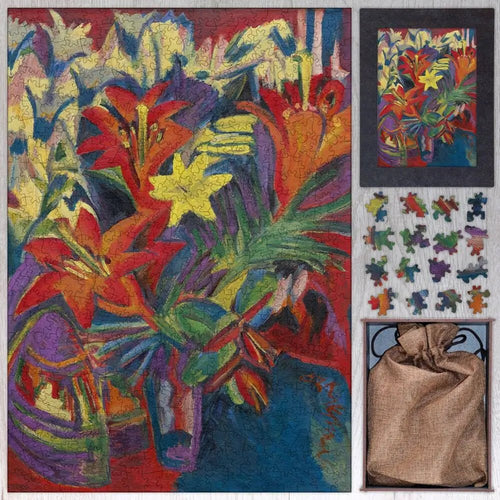 Still Life with Lilies Puzzle - PuzzlesPrint