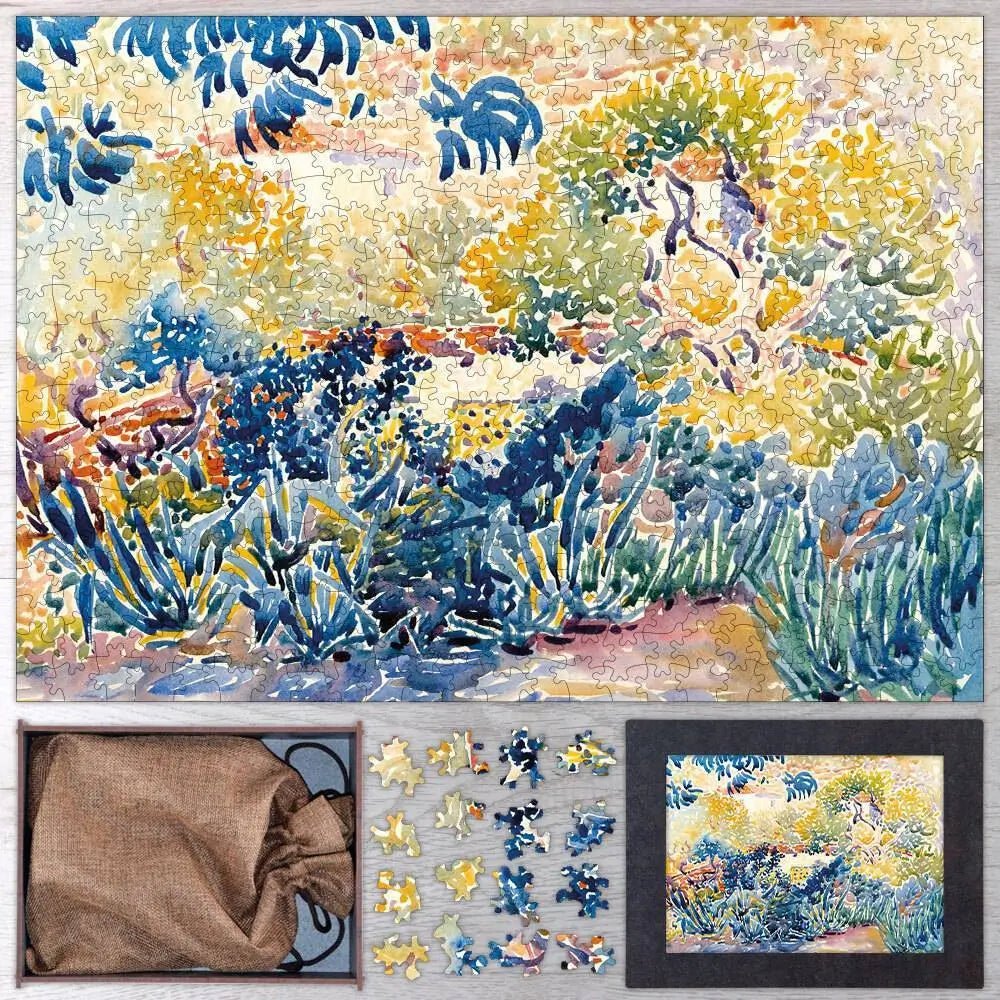 The Artist's Garden at Saint - Clair Puzzle - PuzzlesPrint