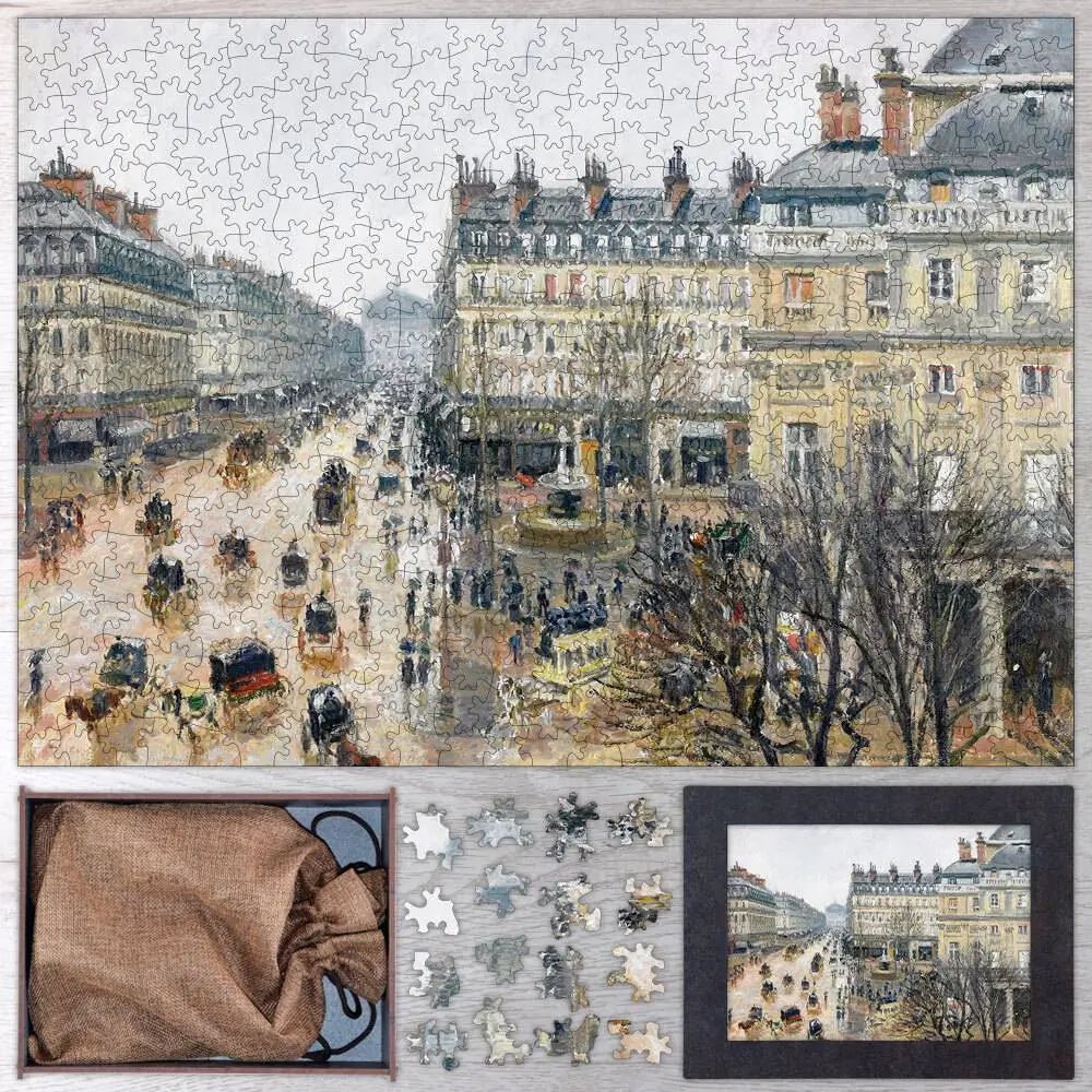 French Theater Square, Paris Puzzle - PuzzlesPrint