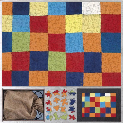 QU 1 Color Chart Puzzle - PuzzlesPrint