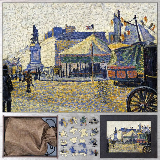 Place de Clichy Puzzle - PuzzlesPrint