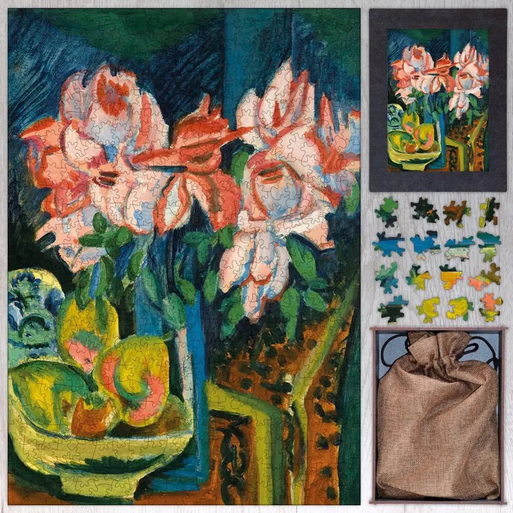 Pink Roses Puzzle - PuzzlesPrint