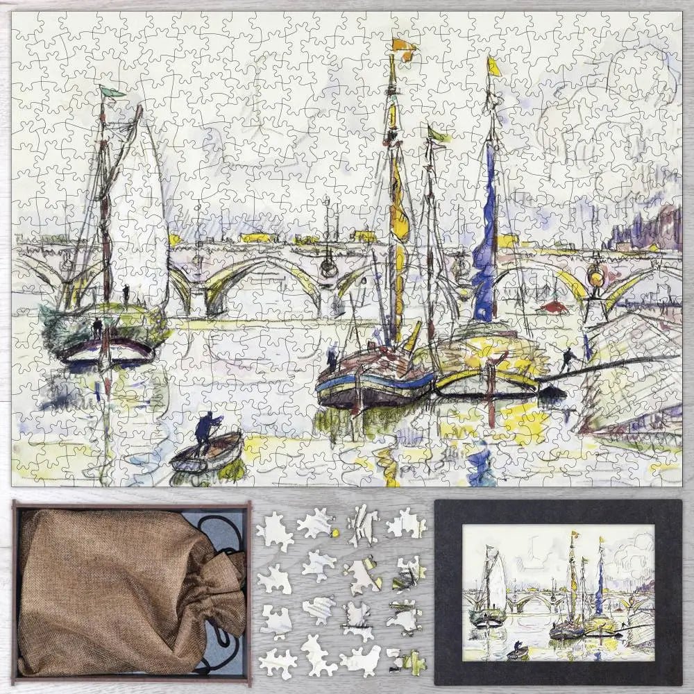 The Port of Bordeaux Puzzle - PuzzlesPrint