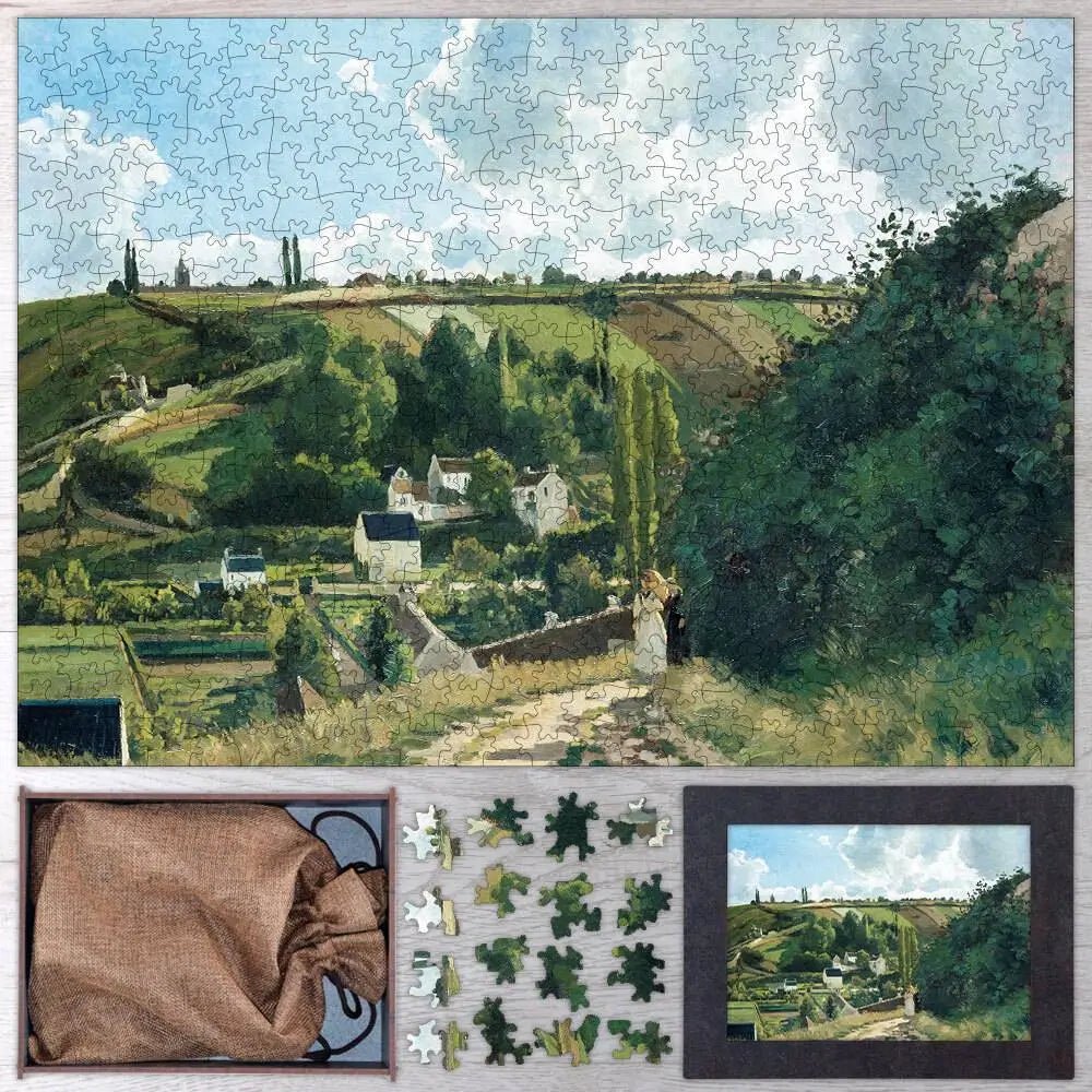Jalais Hill, Pontoise Puzzle - PuzzlesPrint