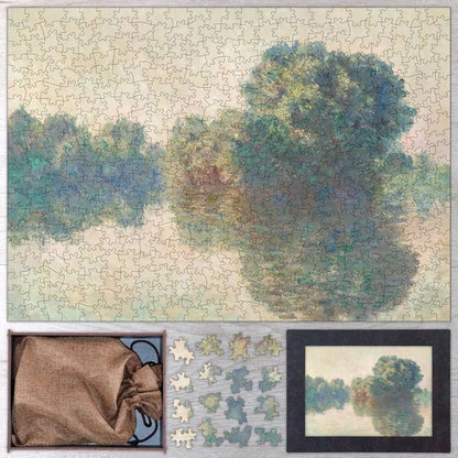 The Seine at Giverny Puzzle - PuzzlesPrint