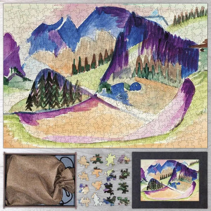 Mountain Landscape Puzzle - PuzzlesPrint