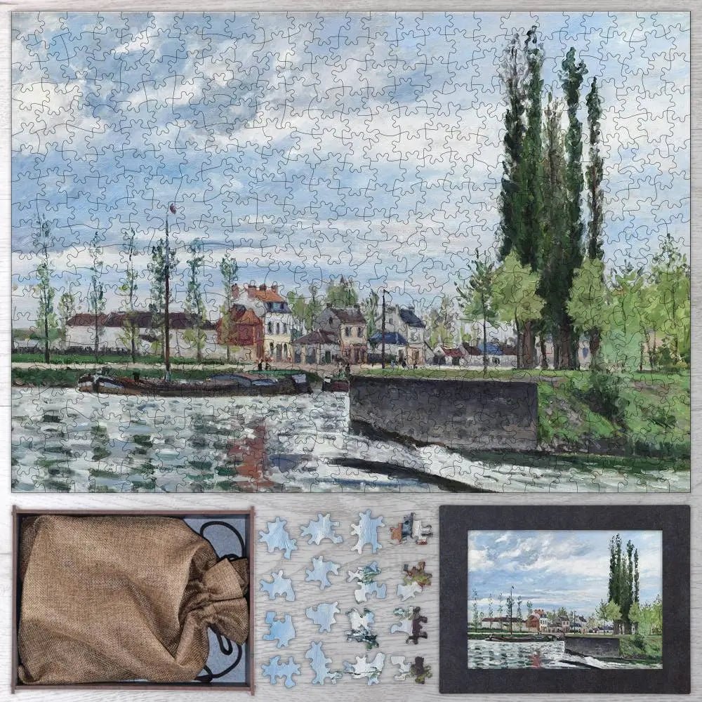 The Lock at Pontoise Puzzle - PuzzlesPrint