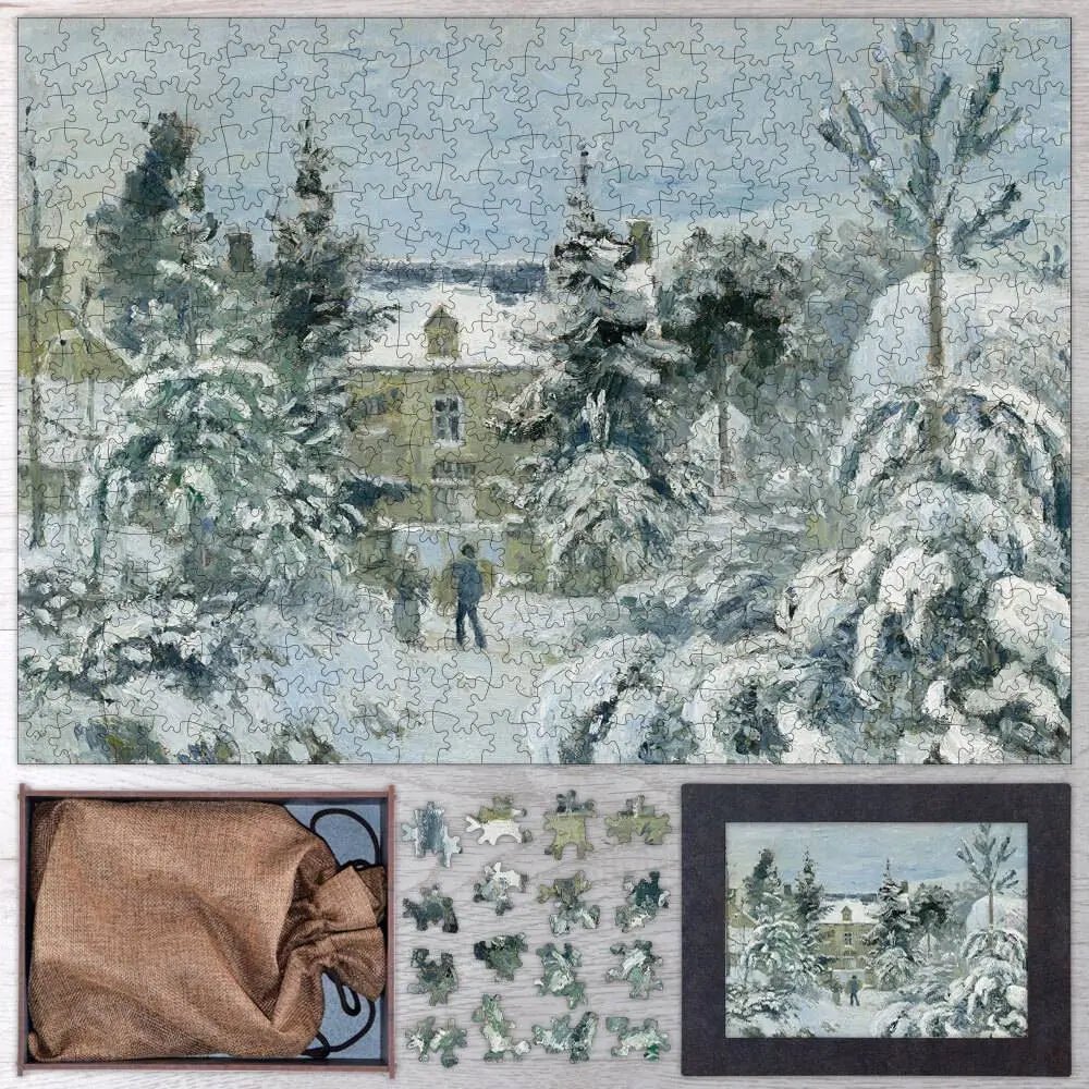 Piette's House at Montfoucault Puzzle - PuzzlesPrint