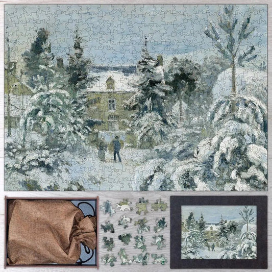 Piette's House at Montfoucault Puzzle - PuzzlesPrint