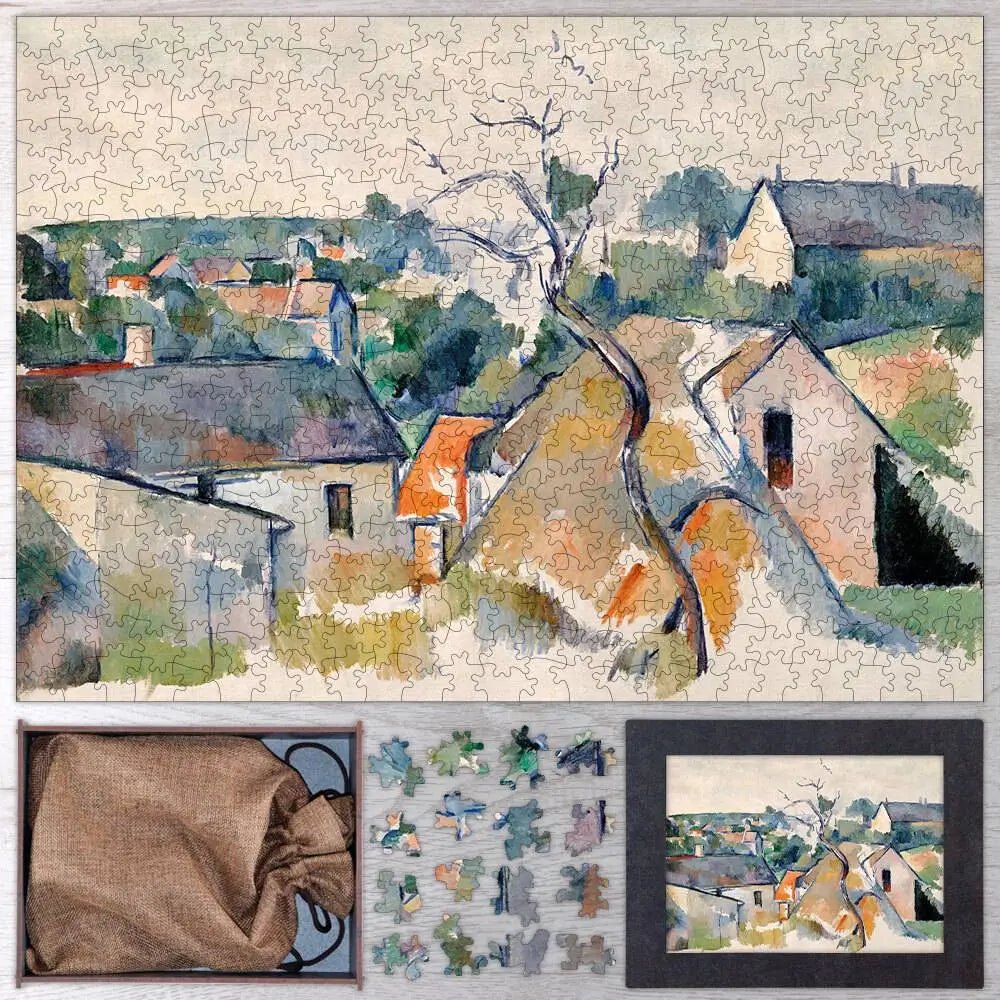 The Rooftops Puzzle - PuzzlesPrint