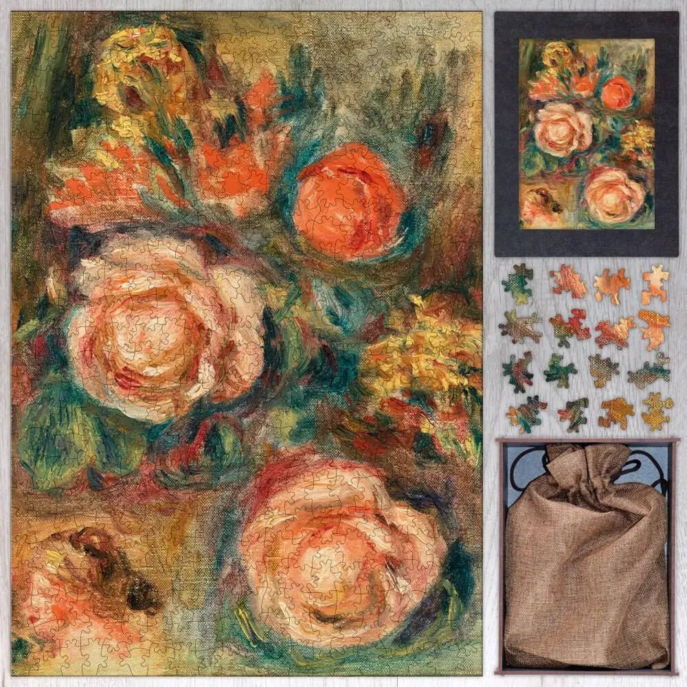 Bouquet of Roses I Puzzle - PuzzlesPrint