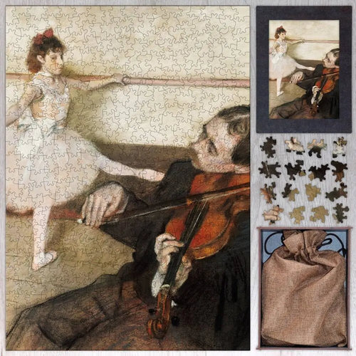 The Dance Lesson Puzzle - PuzzlesPrint