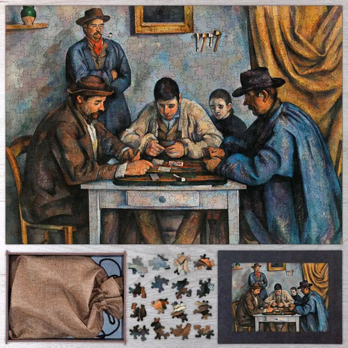The Card Players Puzzle - PuzzlesPrint