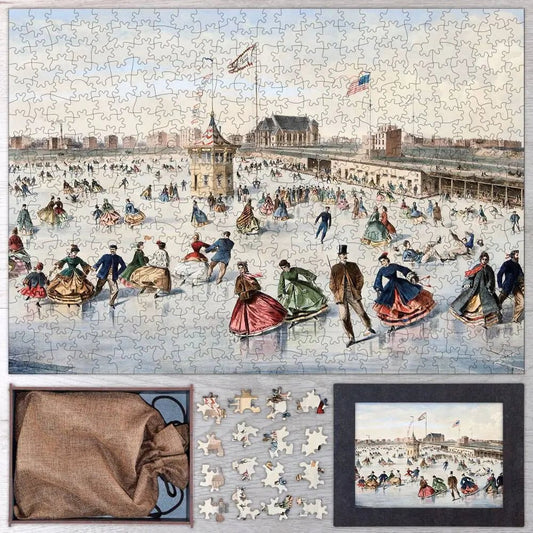 Union Pond, Williamsburgh, LI Puzzle - PuzzlesPrint