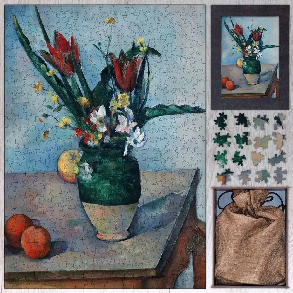 The Vase of Tulips Puzzle - PuzzlesPrint