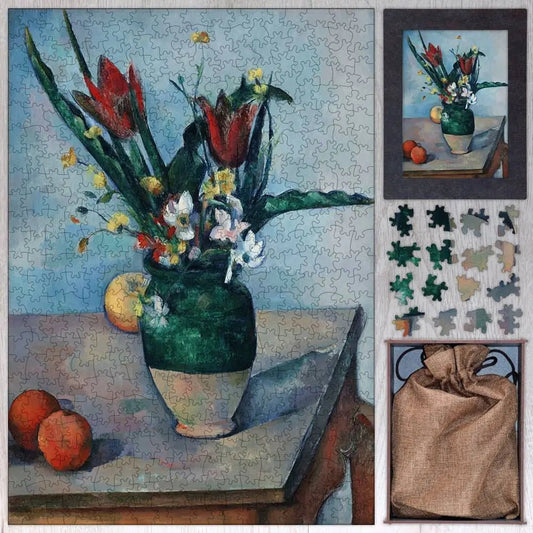 The Vase of Tulips Puzzle - PuzzlesPrint