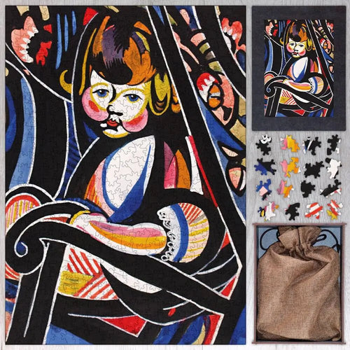 Child in Rocker Puzzle - PuzzlesPrint