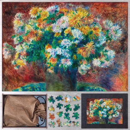 Chrysanthemums Puzzle - PuzzlesPrint
