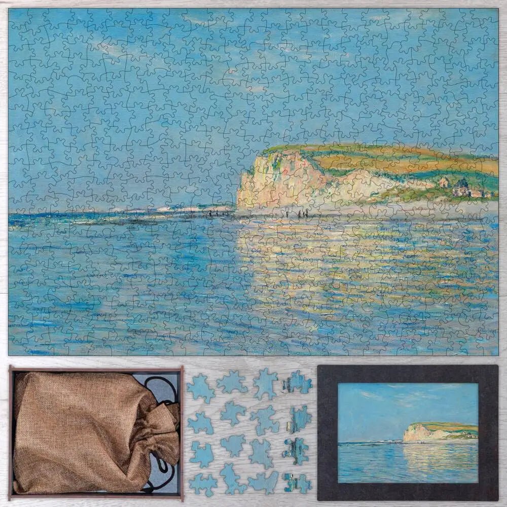 Low Tide at Pourville, near Dieppe Puzzle - PuzzlesPrint