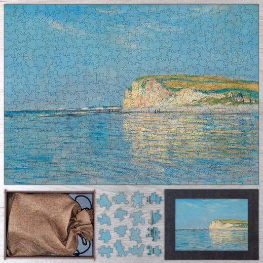 Low Tide at Pourville, near Dieppe Puzzle - PuzzlesPrint