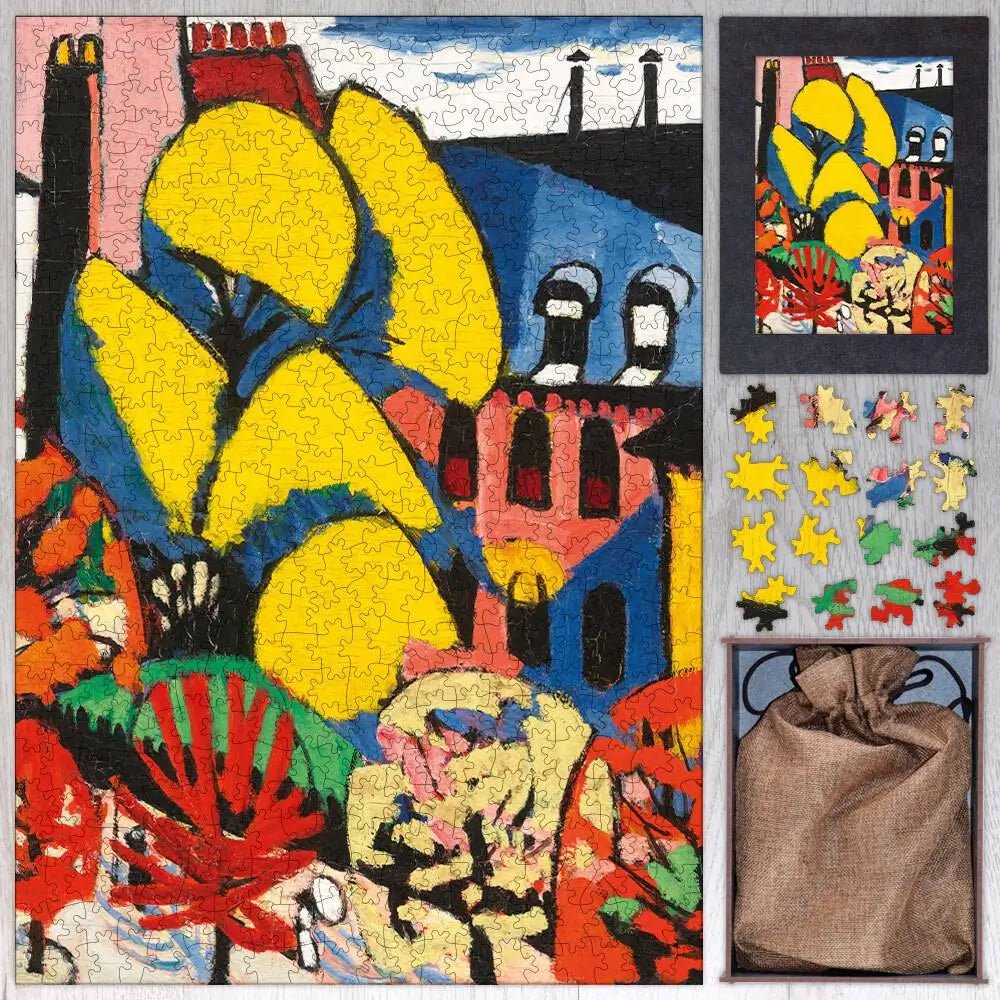 Trees Puzzle - PuzzlesPrint