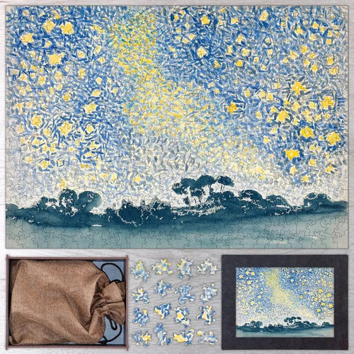 Landscape with Stars Puzzle - PuzzlesPrint