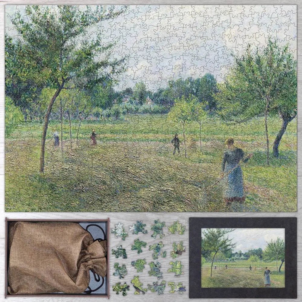 Haymaking at Éragny Puzzle - PuzzlesPrint