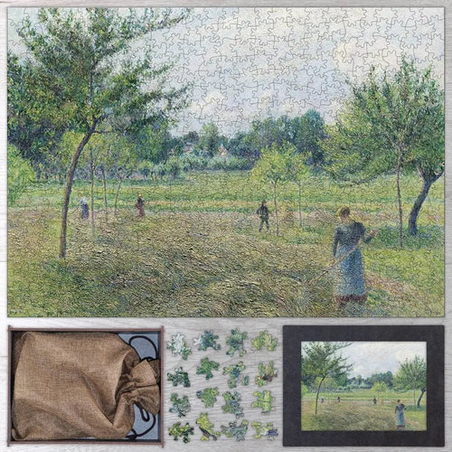 Haymaking at Éragny Puzzle - PuzzlesPrint