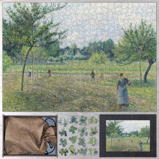 Haymaking at Éragny Puzzle - PuzzlesPrint