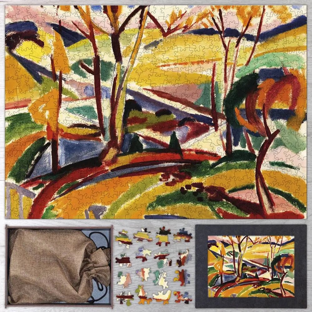 Valley Falls I Puzzle - PuzzlesPrint