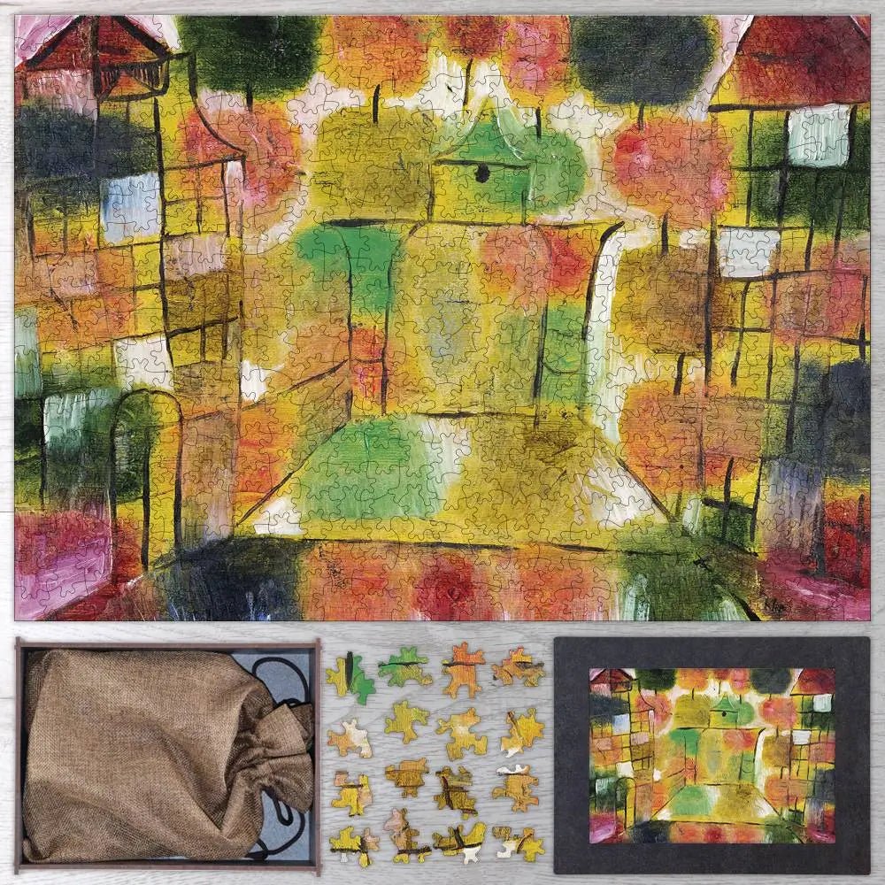 Tree and Architecture - Rhythms Puzzle - PuzzlesPrint