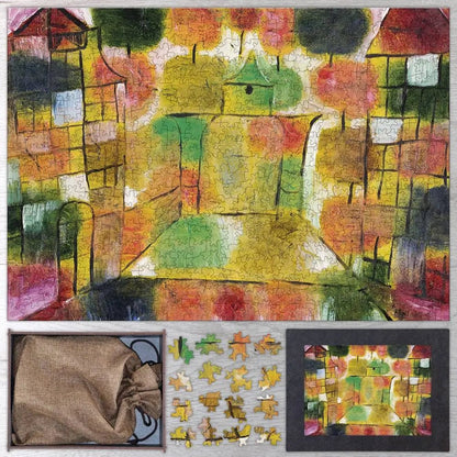 Tree and Architecture - Rhythms Puzzle - PuzzlesPrint